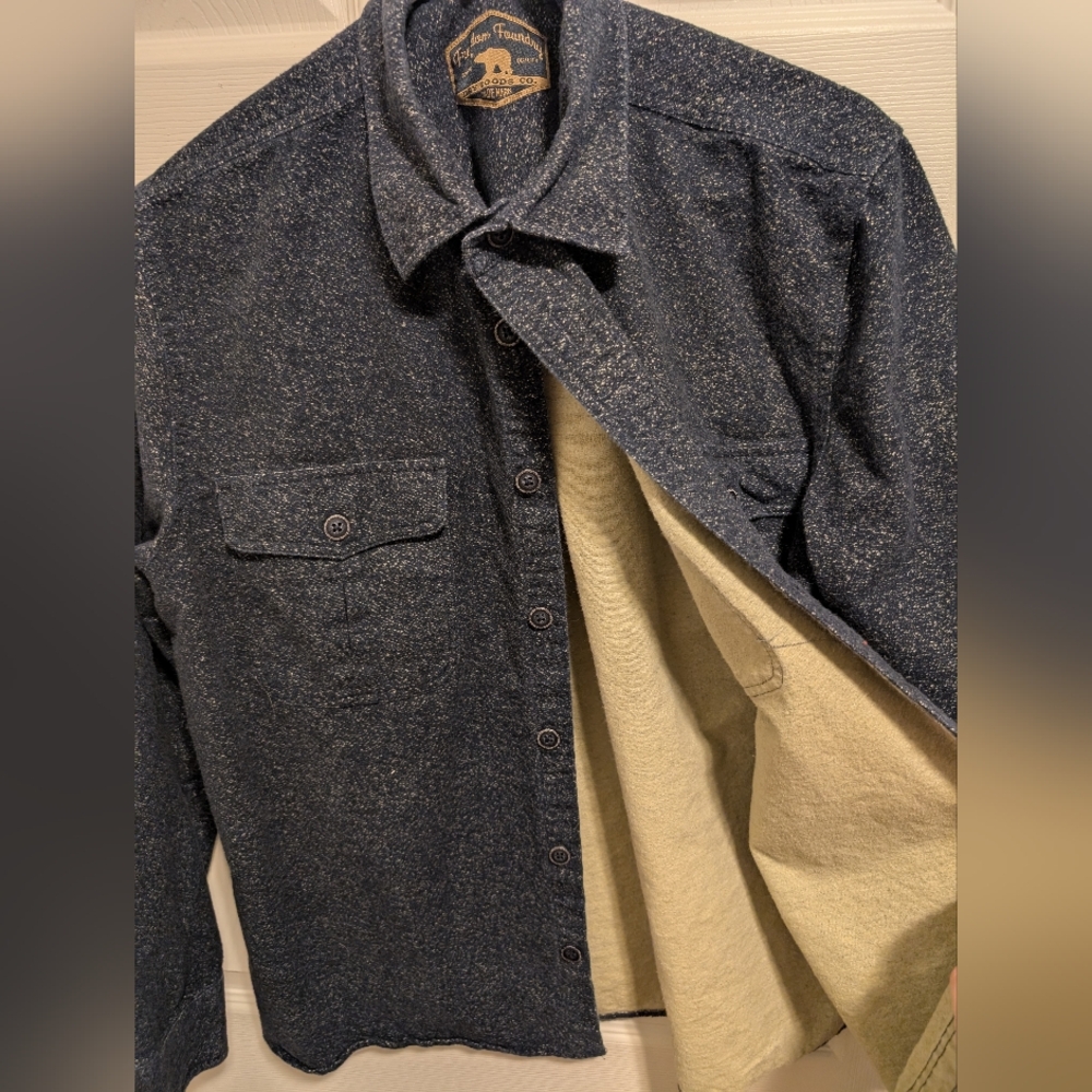 Speckled Button-Up Jacket